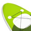 vidaXL Σανίδα SUP Φουσκωτή Σετ Πράσινη 300 x 76 x 10 εκ.