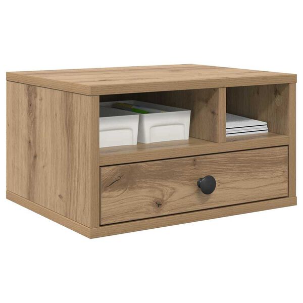 vidaXL Σταντ Εκτυπωτή Artisan Oak 40 x 32 x 24 εκ Επεξεργασμένο ξύλο