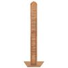 vidaXL Ντουζιέρα Κήπου 70 x 75 x 204 εκ. από Μασίφ Ξύλο Teak