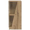 vidaXL &Pi;&lambda;&epsilon;&upsilon;&rho;&iota;&kappa;ό &Rho;ά&phi;&iota; Artisan Oak 33 x 32 x 70,5 &epsilon;&kappa; &Epsilon;&pi;&epsilon;&xi;&epsilon;&rho;&gamma;&alpha;&sigma;&mu;έ&nu;&omicron; &xi;ύ&lambda;&omicron;
