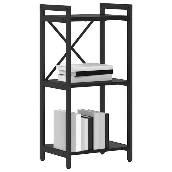 vidaXL &Rho;ά&phi;&iota; &Beta;&iota;&beta;&lambda;ί&omega;&nu; &Mu;&alpha;ύ&rho;&eta; &Omicron;&xi;&upsilon;ά 40 x 30 x 85 &epsilon;&kappa; &Epsilon;&pi;&epsilon;&xi;&epsilon;&rho;&gamma;&alpha;&sigma;&mu;έ&nu;&omicron; &xi;ύ&lambda;&omicron;