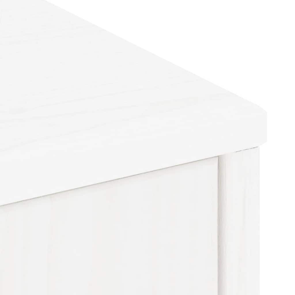 vidaXL Πλαϊνά ντουλάπια 4 τεμ. ODDA 40x24x79 εκ. από Μασίφ Ξύλο Πεύκου