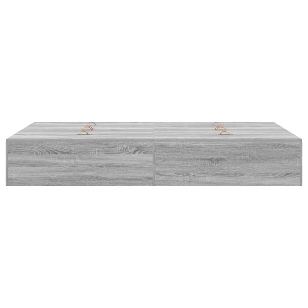 vidaXL Σκελετός Κρεβατιού Γκρι sonoma 190 x 120 x 31.5 εκ.