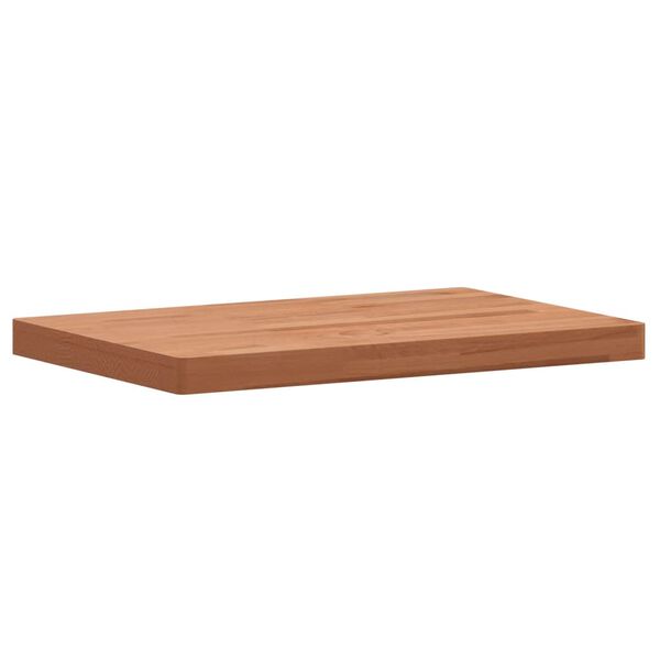 vidaXL Πάγκος Μπάνιου 60x40x4 εκ. από Μασίφ Ξύλο Οξιάς