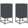 vidaXL &Kappa;&omicron;&mu;&omicron;&delta;ί&nu;&alpha; 2 &tau;&epsilon;&mu;. &Alpha;&nu;&theta;&rho;&alpha;&kappa;ί 36x39x78 &epsilon;&kappa;. &alpha;&pi;ό &Chi;ά&lambda;&upsilon;&beta;&alpha;