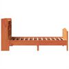 vidaXL Κρεβάτι Βιβλιοθήκη Χωρίς Στρώμα 100x200 εκ Μασίφ Ξύλο Πεύκου