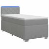 vidaXL &Kappa;&rho;&epsilon;&beta;ά&tau;&iota; Box Spring &mu;&epsilon; &Sigma;&tau;&rho;ώ&mu;&alpha; &kappa;&alpha;&iota; LED &Alpha;&nu;&omicron;&iota;&chi;&tau;ό &gamma;&kappa;&rho;&iota; &Mu;&omicron;&nu;ό Ύ&phi;&alpha;&sigma;&mu;&alpha;