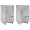 vidaXL &Kappa;&omicron;&mu;&omicron;&delta;ί&nu;&omicron; 2 pcs &Gamma;&kappa;&rho;&iota; &Sigma;&kappa;&upsilon;&rho;&omicron;&delta;έ&mu;&alpha;&tau;&omicron;&sigmaf; 33,5 x 34,5 x 60 &epsilon;&kappa;.