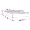 vidaXL Πλαίσιο κρεβατιού χωρίς στρώμα Κρέμα 80x200 cm Ύφασμα
