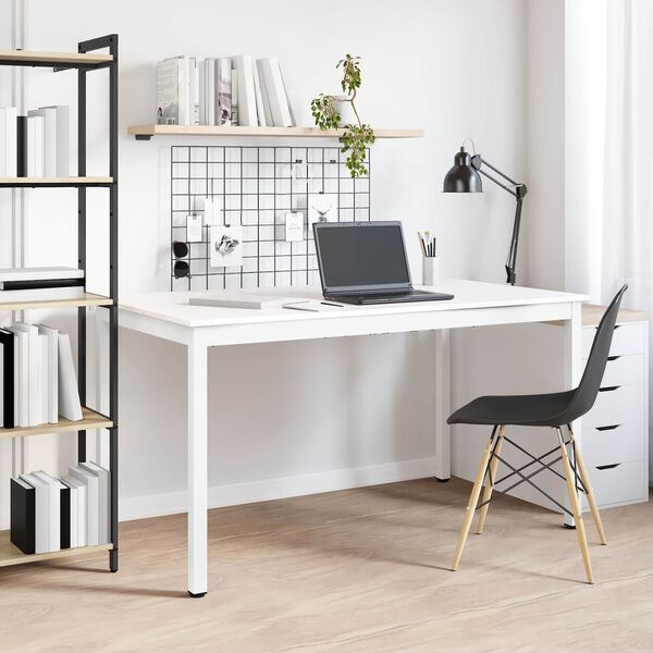 vidaXL &Tau;&rho;&alpha;&pi;&epsilon;&zeta;&alpha;&rho;ί&alpha; &Lambda;&epsilon;&upsilon;&kappa;ό 140 x 80 x 75 cm &Sigma;&tau;&epsilon;&rho;&epsilon;ά &xi;&upsilon;&lambda;&epsilon;ί&alpha; &pi;&epsilon;ύ&kappa;&omicron;&upsilon;