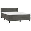 vidaXL &Kappa;&rho;&epsilon;&beta;ά&tau;&iota; Boxspring &mu;&epsilon; &Sigma;&tau;&rho;ώ&mu;&alpha; &Sigma;&kappa;&omicron;ύ&rho;&omicron; &Gamma;&kappa;&rho;&iota; 140x200 &epsilon;&kappa;. &Beta;&epsilon;&lambda;&omicron;ύ&delta;&iota;&nu;&omicron;