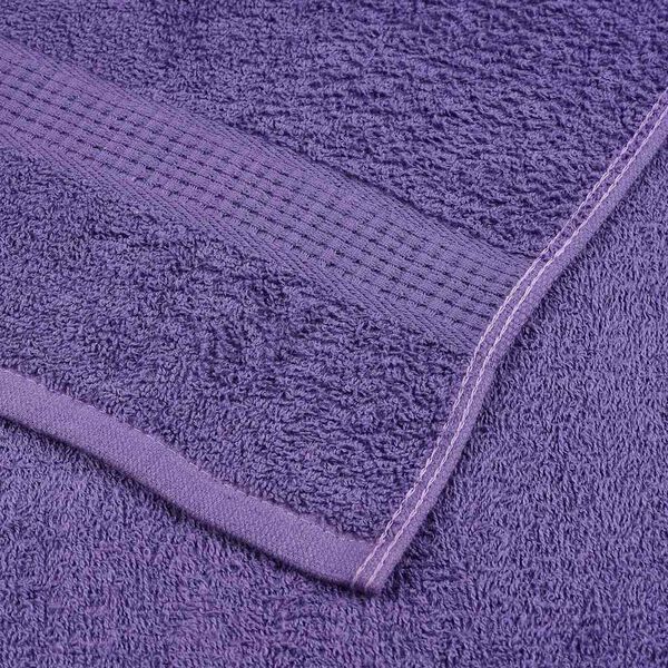 vidaXL Πετσέτες Σάουνας 2 Τεμ. Μοβ 80x200 εκ. 360 γρ/μ² 100% Βαμβ.