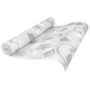 vidaXL Ταπετσαρία 3D Φλοράλ Γκρι 10x0,53μ Non-woven
