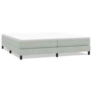 vidaXL Box Spring &kappa;&rho;&epsilon;&beta;ά&tau;&iota; &chi;&omega;&rho;ί&sigmaf; &sigma;&tau;&rho;ώ&mu;&alpha; &alpha;&nu;&omicron;&iota;&chi;&tau;ό &gamma;&kappa;&rho;&iota; 200x210 cm