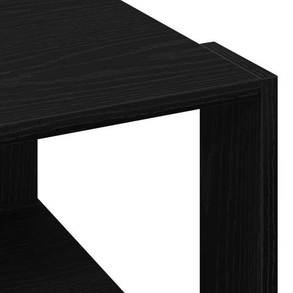 vidaXL Τραπεζάκι σαλονιού Μαύρη δρυς 85 x 55 x 31 cm