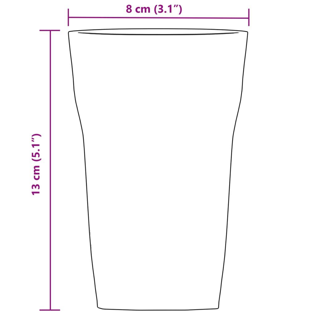 vidaXL Ποτήρια 6 Τεμ. 415 ml