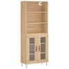 vidaXL &Nu;&tau;&omicron;&upsilon;&lambda;ά&pi;&iota; Sonoma &delta;&rho;&upsilon;&sigmaf; 69,5 x 34 x 180 &epsilon;&kappa;. &alpha;&pi;ό &Epsilon;&pi;&epsilon;&xi;&epsilon;&rho;&gamma;&alpha;&sigma;&mu;έ&nu;&omicron; &Xi;ύ&lambda;&omicron;