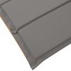 vidaXL Ξαπλώστρα 2 pcs Γκρι 184 x 55 x 64 εκ Μασίφ ξύλο ακακίας
