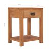 vidaXL Κομοδίνο 35 x 35 x 50 εκ. από Μασίφ Ξύλο Teak