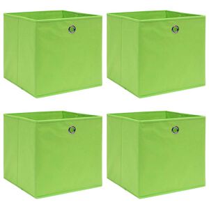 vidaXL &Kappa;&omicron;&upsilon;&tau;&iota;ά &Alpha;&pi;&omicron;&theta;ή&kappa;&epsilon;&upsilon;&sigma;&eta;&sigmaf; 4 &tau;&epsilon;&mu;. &Pi;&rho;ά&sigma;&iota;&nu;&alpha; 32 x 32 x 32 &epsilon;&kappa;. &Upsilon;&phi;&alpha;&sigma;&mu;ά&tau;&iota;&nu;&alpha;