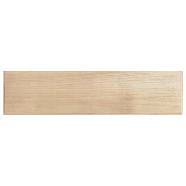 vidaXL Τραπέζι Κονσόλα Μαύρο 110 x 30 x 76 εκ. από Επεξεργασμένο Ξύλο