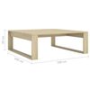 vidaXL Τραπεζάκι Σαλονιού Sonoma Δρυς 100x100x35 εκ. από Επεξ. Ξύλο