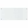 vidaXL Πίσω Πάνελ Κουζίνας Διαφανές 90 x 40 cm σκληρυμένο γυαλί