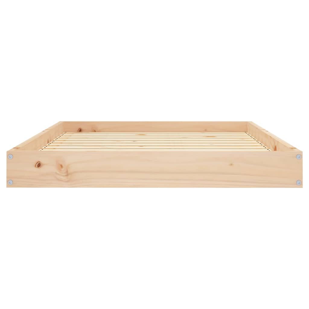 vidaXL Κρεβάτι Σκύλου 101,5 x 74 x 9 εκ. από Μασίφ Ξύλο Πεύκου