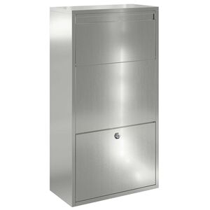 vidaXL &Theta;&upsilon;&rho;ί&delta;&alpha; &Pi;&alpha;&kappa;έ&tau;&omega;&nu; &Alpha;&sigma;&eta;&mu;ί 44 x 22 x 82 &epsilon;&kappa;. &Epsilon;&pi;&iota;&kappa;&alpha;&lambda;&upsilon;&mu;&mu;έ&nu;&omicron;&sigmaf; &Chi;ά&lambda;&upsilon;&beta;&alpha;&sigmaf;