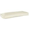 vidaXL Σετ Μαξιλαριών Πάγου 2 pcs Κρεμ 100 x 40 x 8 εκ Ύφασμα Oxford