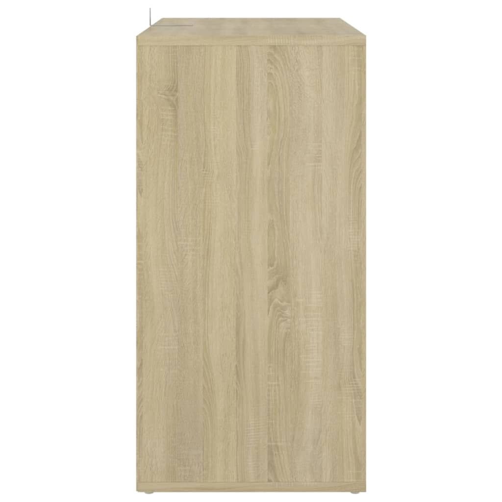 vidaXL Παπουτσοθήκη Sonoma Δρυς 60 x 35 x 70 εκ. από Επεξ. Ξύλο