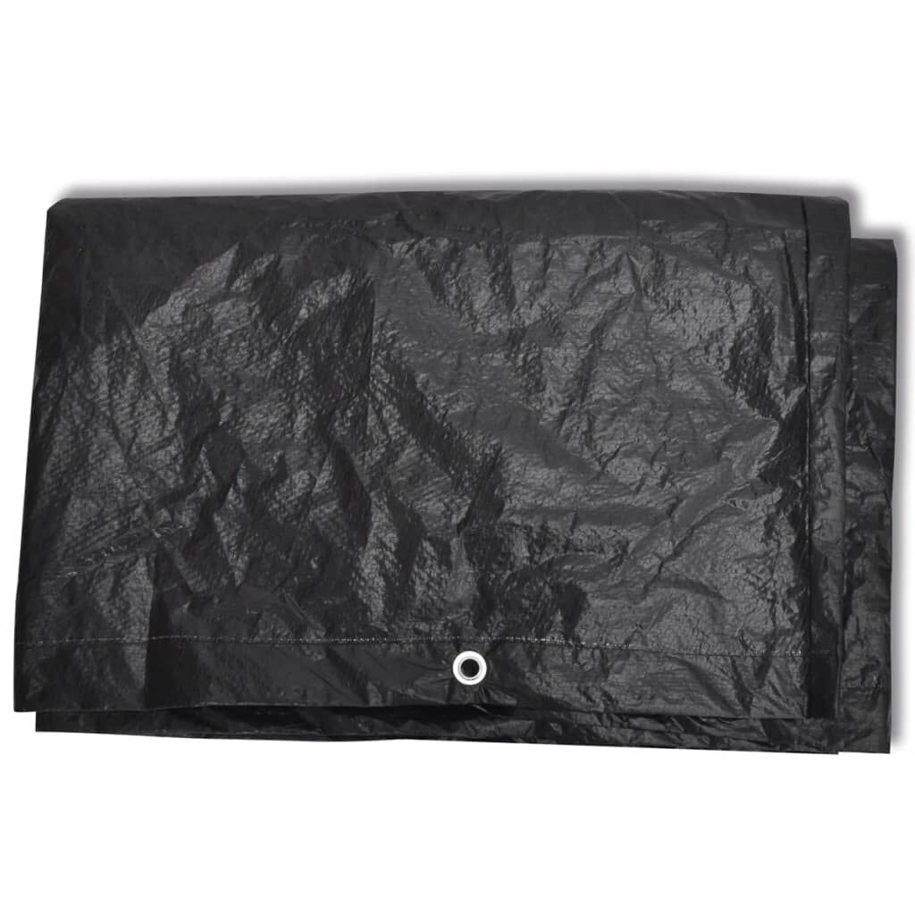 vidaXL Κάλυμμα Επίπλων Κήπου με 8 Κρίκους 240 x 140 x 90 εκ.