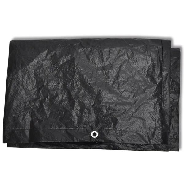 vidaXL Κάλυμμα Επίπλων Κήπου με 8 Κρίκους 240 x 140 x 90 εκ.