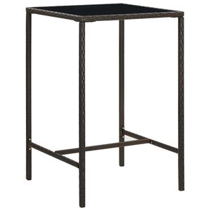 vidaXL &Tau;&rho;&alpha;&pi;έ&zeta;&iota; &Mu;&pi;&alpha;&rho; &Kappa;ή&pi;&omicron;&upsilon; &Kappa;&alpha;&phi;έ 70x70x110 &epsilon;&kappa;. &Sigma;&upsilon;&nu;&theta;&epsilon;&tau;&iota;&kappa;ό &Rho;&alpha;&tau;ά&nu;/&Gamma;&upsilon;&alpha;&lambda;ί