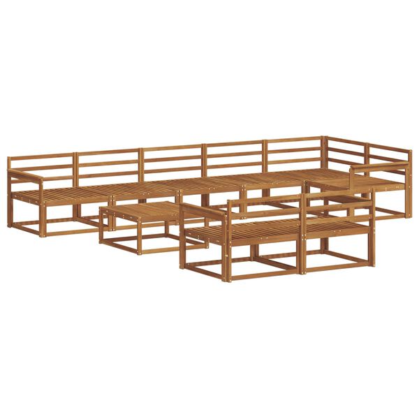 vidaXL &Sigma;&epsilon;&iota;&rho;ά &Kappa;&alpha;&nu;&alpha;&pi;έ &Epsilon;&xi;&omega;&tau;&epsilon;&rho;&iota;&kappa;&omicron;ύ 9 pcs &Phi;&upsilon;&sigma;&iota;&kappa;ό &Sigma;&tau;&epsilon;&rho;&epsilon;ό &Xi;ύ&lambda;&omicron; &Alpha;&kappa;&alpha;&kappa;ί&alpha;&sigmaf;