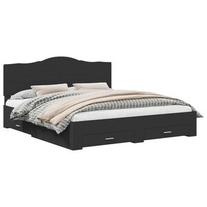 vidaXL &Sigma;&kappa;&epsilon;&lambda;&epsilon;&tau;ό&sigmaf; &Kappa;&rho;&epsilon;&beta;&alpha;&tau;&iota;&omicron;ύ &Mu;&alpha;ύ&rho;&omicron; 200 x 200 cm &Epsilon;&pi;&epsilon;&xi;&epsilon;&rho;&gamma;&alpha;&sigma;&mu;έ&nu;&omicron; &xi;ύ&lambda;&omicron;