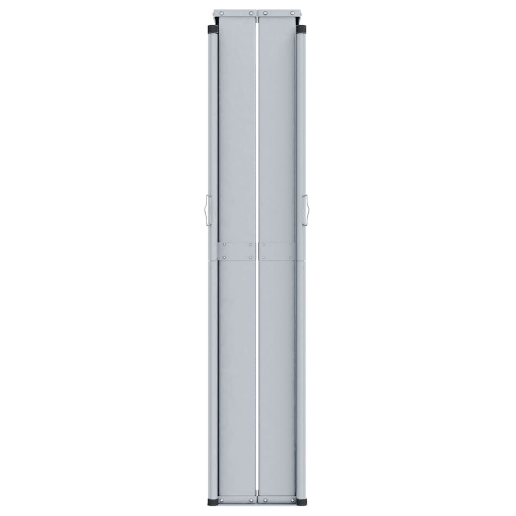 vidaXL Σκίαστρο Πλαϊνό Πτυσσόμενο Καφέ 160 x 600 εκ.