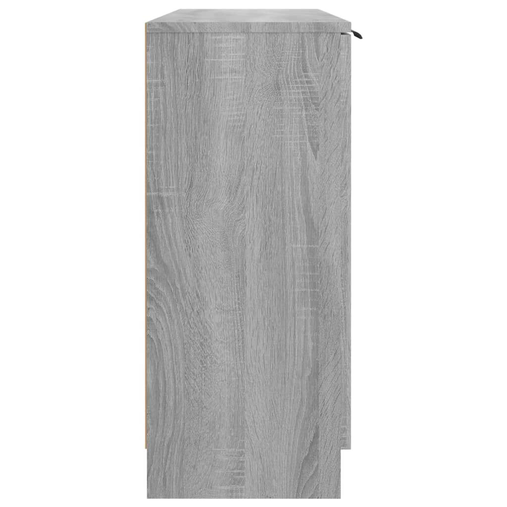 vidaXL Ντουλάπι Γκρι Sonoma 90,5 x 30 x 70 εκ. από Επεξεργασμένο Ξύλο