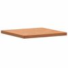 vidaXL Επιφάνεια Τραπεζιού Τετράγωνη 70x70x4 εκ. Μασίφ Ξύλο Οξιάς