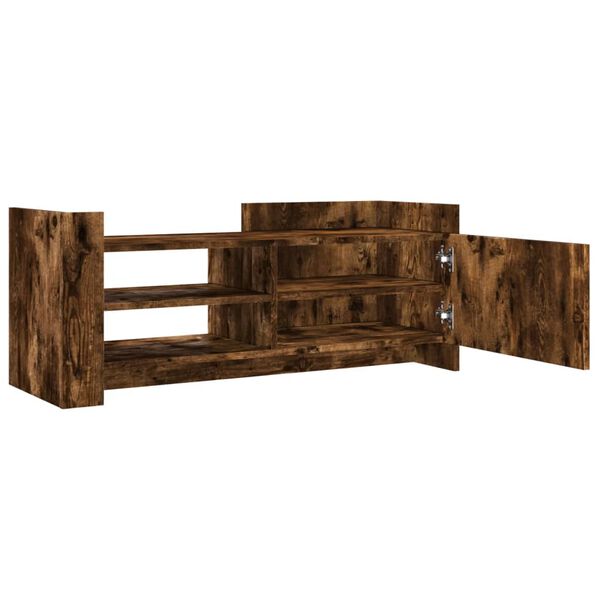 vidaXL Έπιπλο Τηλεόρασης Καπνιστή Δρυς 100x35x40 εκ. Επεξ. Ξύλο