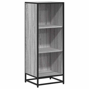 vidaXL &Nu;&tau;&omicron;&upsilon;&lambda;ά&pi;&iota; &beta;&iota;&beta;&lambda;ί&omega;&nu; &Gamma;&kappa;&rho;&iota; Sonoma 40x35x107,5 cm &Kappa;&alpha;&tau;&alpha;&sigma;&kappa;&epsilon;&upsilon;&alpha;&sigma;&mu;έ&nu;&omicron; &xi;ύ&lambda;&omicron;