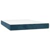 vidaXL &Kappa;&rho;&epsilon;&beta;ά&tau;&iota; Boxspring &mu;&epsilon; &Sigma;&tau;&rho;ώ&mu;&alpha; & LED &Sigma;&kappa;. &Mu;&pi;&lambda;&epsilon; 140x200&epsilon;&kappa;. &Beta;&epsilon;&lambda;&omicron;ύ&delta;&iota;&nu;&omicron;