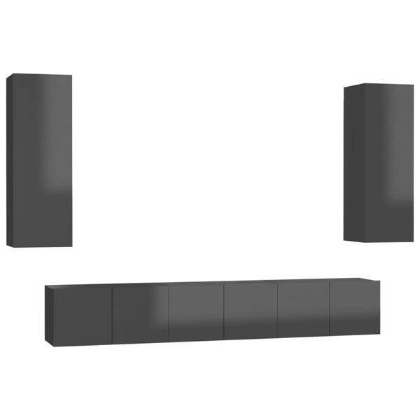 vidaXL Έ&pi;&iota;&pi;&lambda;&alpha; &Tau;&eta;&lambda;&epsilon;ό&rho;&alpha;&sigma;&eta;&sigmaf; &Sigma;&epsilon;&tau; 5 &Tau;&epsilon;&mu;&alpha;&chi;ί&omega;&nu; &Gamma;&upsilon;&alpha;&lambda;&iota;&sigma;&tau;&epsilon;&rho;ό &Gamma;&kappa;&rho;&iota; &Mu;&omicron;&rho;&iota;&omicron;&sigma;&alpha;&nu;ί&delta;&alpha;