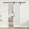 vidaXL Συρόμενη Πόρτα ORKDAL Λευκό 61 x 198.5 εκ. Μασίφ ξύλο πεύκου