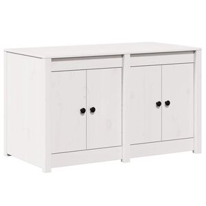 vidaXL &Nu;&tau;&omicron;&upsilon;&lambda;ά&pi;&alpha; &Kappa;&omicron;&upsilon;&zeta;ί&nu;&alpha;&sigmaf; &mu;&epsilon; &rho;ά&phi;&iota; MEPPEL &Lambda;&epsilon;&upsilon;&kappa;ό 106 x 55 x 64 cm