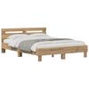 vidaXL &Sigma;&kappa;&epsilon;&lambda;&epsilon;&tau;ό&sigmaf; &Kappa;&rho;&epsilon;&beta;&alpha;&tau;&iota;&omicron;ύ Artisan Oak 120 x 200 cm &Epsilon;&pi;&epsilon;&xi;&epsilon;&rho;&gamma;&alpha;&sigma;&mu;έ&nu;&omicron; &Xi;ύ&lambda;&omicron;