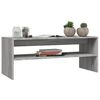 vidaXL Τραπεζάκι Σαλονιού Γκρι Sonoma 100x40x40 εκ. Επεξεργασμένο Ξύλο