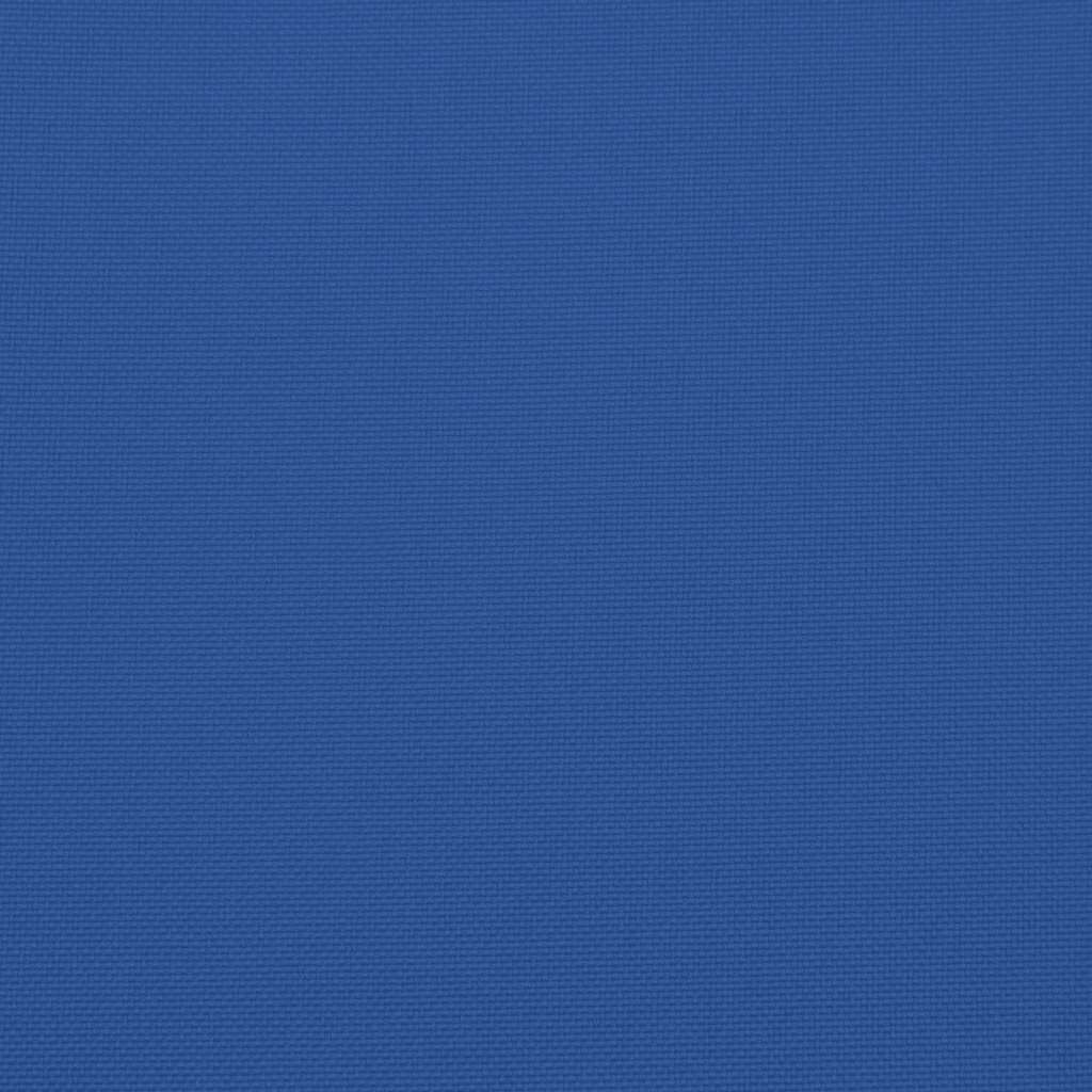 vidaXL Μαξιλάρι Πάγκου Κήπου Μπλε 120x(50+50)x7 εκ. Ύφασμα Oxford