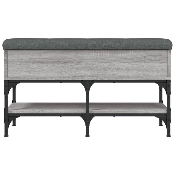 vidaXL Παπουτσοθήκη Γκρι Sonoma 82x32x45 εκ. από Επεξεργασμένο Ξύλο