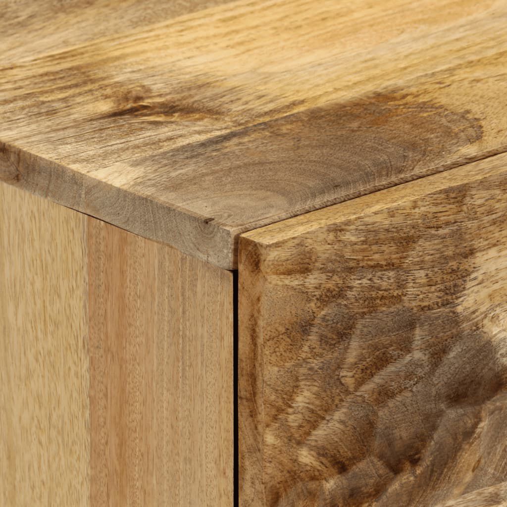 vidaXL Βοηθητικό Ντουλάπι 80 x 33 x 75 εκ. από Μασίφ Ξύλο Μάνγκο